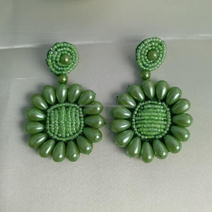 ต่างหูเรซินสุดหรูเครื่องประดับที่สามารถออกแบบได้สำหรับผู้หญิงต่างหูเรซิ่นอีพ็อกซี่ทันสมัยออกแบบได้เองเป็นมิตรต่อสิ่งแวดล้อม - Product Image 2