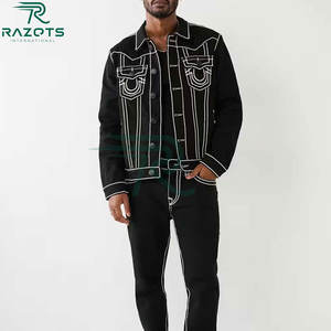 เสื้อแจ็คเก็ตคอร์ดูรอยทรงหลวมสไตล์ลำลองสำหรับผู้ชาย แฟชั่นฤดูใบไม้ผลิ ผลิตจากวัสดุทอที่เป็นมิตรกับสิ่งแวดล้อม เนื้อผ้าหนาพิเศษ อุ่นสบาย ผลิตจากโพลีเอสเตอร์/คอตตอน ติดกระดุม - Product Image 3