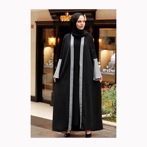 Eid Ramadan lujo Abaya vestido islámico ropa para mujeres manga corta Turquía árabe elegante étnico Jalabiya musulmán vestido - Product Image 4