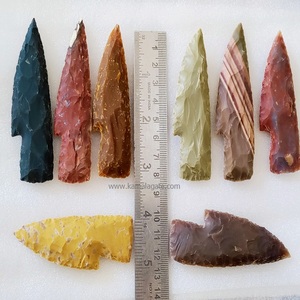 หินอาเกตอินเดียขายส่ง ขนาด 5 นิ้ว ใบมีดทรงอิสระทำมือสำหรับตกแต่งบ้านจากอินเดีย - Product Image 4