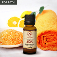 Aceite Esencial de Naranja Dulce Aromatika 20 ml 100% Puro y Natural de Citrus Sinensis para Aromaterapia