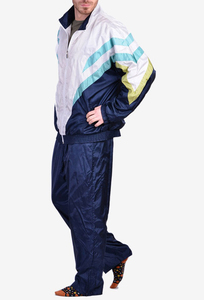 Chándal de hombre de poliéster/Spandex ligero con logotipo personalizado chándal para correr cortavientos para exteriores - Product Image 3