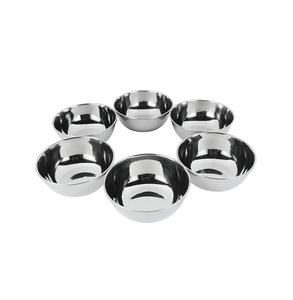 Tazón de servicio de acero inoxidable de primera calidad perfecto para exhibir ensaladas coloridas en capas o elegantes arreglos de frutas - Product Image 6