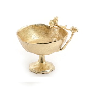 Handcrafted Heart-Shaped Metal Bowl for Table <b>Top</b> Decor <b>Shiny</b> Finish Fruit Salad Server and Food Storage for Weddings - Product Image 3