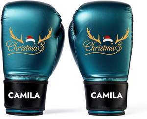 Vente en gros de gants de boxe de haute qualité en cuir professionnel pour adultes avec logo personnalisé - Product Image 3