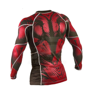 Nouveaux rashguards de fitness à séchage rapide, manches longues, coupe ajustée, en vente - Product Image 2