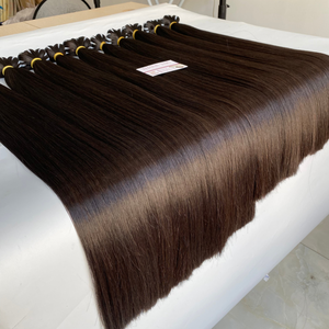 Extensiones de cabello humano crudo vietnamita de grado 8A superventas hermosa trama recta con estilo de onda estándar de paquete súper Doble - Product Image 5