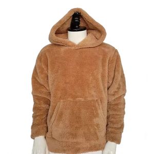 Sudadera con capucha de lana de invierno más vendida Patrón de impresión Suministro OEM Bolsillo de sudadera de tela pesada - Product Image 1