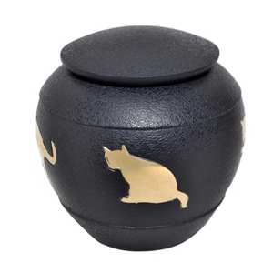 Haute qualité fait à la main Style européen personnalisable en laiton urne cendres accessoires de crémation funéraire pour femmes animaux de compagnie bébés - Product Image 4