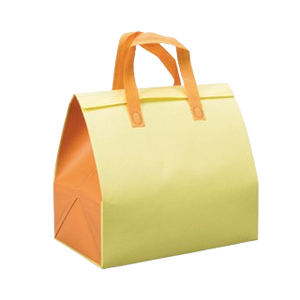 Sac isotherme en tissu non tissé écologique avec logo personnalisé, sacs alimentaires réutilisables et tendance, multicolores en stock - Product Image 4