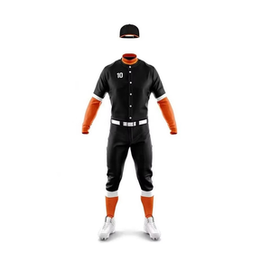 Custom Sublimation Adult <b>Baseball</b> Uniform <b>Sets</b> 100% Polyester Breathable Plus Size Team Softball Uniform Kit - Product Image 5