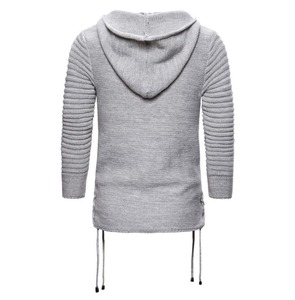 2024 nouveauté hommes poids lourd Vintage lavage imprimé Slim Fit sweat à capuche doublé Logo personnalisé longue chaîne grande taille ODM hiver - Product Image 5