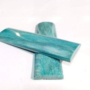 Faizacraft elegante mango de cuchillo estilo animal cuerno de búfalo ecológico con escala de hueso de camello pulido - Product Image 1