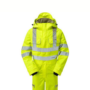 Combinaisons de travail confortables, nouvelle conception, sécurité industrielle, respirantes, vestes et pantalons, uniforme de travail en coton imperméable, usine, 2026 - Product Image 4