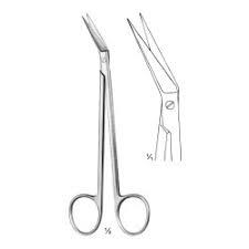 Tijeras de tejido de goma quirúrgica Wagner quirúrgico en ángulo 120mm tejido Dental disección sutura conjunto dental instrumentos quirúrgicos - Product Image 6