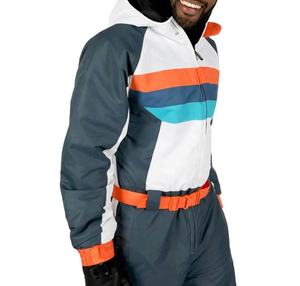 Traje de Esquí Unisex con Cremallera Completa, Talla Grande, Impermeable, Cortavientos, Transpirable, Aislante, Ropa de Snowboard para Invierno - Product Image 3