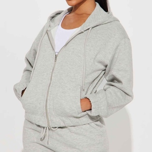 Conjunto deportivo con cremallera, ropa de mujer, chándales personalizados con Joggers, chándales deportivos cómodos para mujer para gimnasio y Fitness - Product Image 6