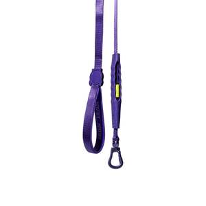 Laisse en nylon ultra-légère Violet Airleash à motif uni avec fonction d'absorption des chocs - Product Image 5