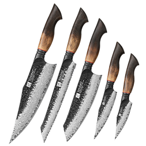 Couteau de chef professionnel pour cuisine, ensemble de couteaux en acier inoxydable allemand - Product Image 6
