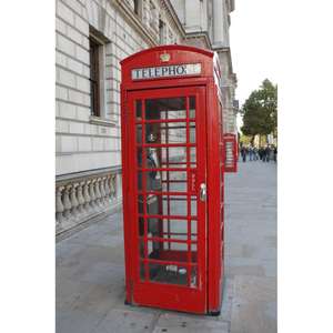 Cabina telefónica de Londres hecha a mano, Color rojo, personalizable para decoración de eventos de boda, uso de cabina telefónica roja, pantalla de suelo - Product Image 2