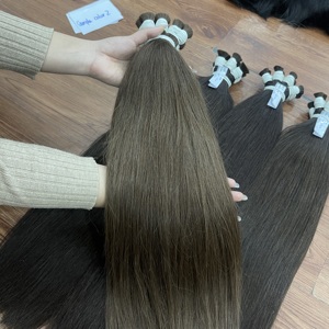 Cheveux naturels raides couleur bébé, extensions de cheveux humains vietnamiens, longueurs complètes, en stock maintenant – Meilleures ventes en gros - Product Image 5