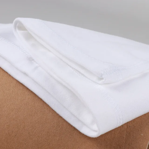 Camiseta de talla grande de Color puro, de manga corta Camiseta holgada para hombre de alta calidad para ropa informal y de calle - Product Image 4