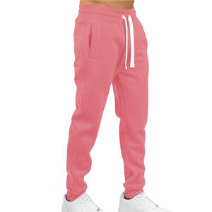 <b>Men's</b> <b>Slim</b> <b>Fit</b> <b>Jogger</b> Sweatpants Bright Yellow Casual Fleece Pants Mid Waist Drawstring Stylish Athletic <b>Fit</b> for Gym Streetwear - Product Image 4