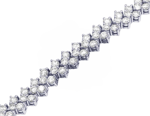 Chaîne de tennis glacée classique avec pierres Moissanite Bijoux Hip Hop Collier élégant fantaisie en argent S925 - Product Image 2