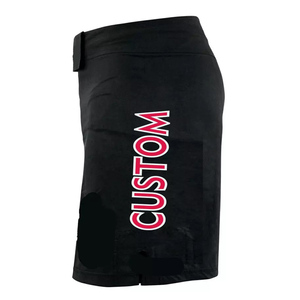 กางเกงขาสั้น MMA สำหรับผู้ชายวัสดุกีฬาแบบมืออาชีพเหมาะสำหรับ MMA แบบ BJJ - Product Image 6