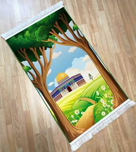 Alfombra de oración infantil de alta calidad hecha en Turquía - Product Image 1