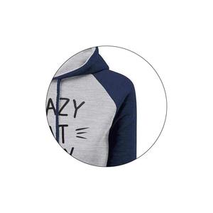 เสื้อมีฮู้ดแฟชั่นสีทึบยูนิเซ็กส์ผ้าฝ้ายออร์แกนิกขนาดใหญ่ออกแบบได้ตามที่ต้องการสำหรับฤดูใบไม้ร่วง - Product Image 6