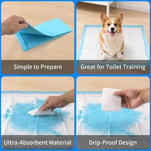 En gros, Tapis absorbant épais pour animaux de compagnie, style tendance, anti-fuite, spécial nettoyage, pour l'urine de chien et de chat - Product Image 2