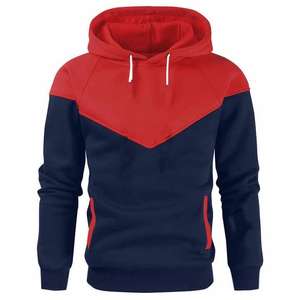 Sweat-shirt à capuche en polaire doux, respirant et anti-humidité, avec logo personnalisé, motifs unis - Product Image 2