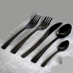 Juegos de tenedor para servir de comedor de diseñador, cubiertos largos chapados en plata, mango de diseñador, tenedor, cubiertos, juego para servir Sushi - Product Image 5
