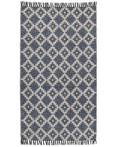 Alfombra de borlas de algodón moderna hecha a mano, alfombra pequeña Bohemia para sala de estar y baño, alfombra Dhurrie tejida a mano - Product Image 4