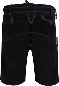 Vente en gros de shorts en cuir véritable de haute qualité, sur mesure, pour femmes, style vintage, couleur marron - Product Image 2