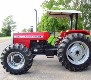 Tracteur agricole Massey Ferguson 390 4WD diesel, prix d'usine, qualité, état neuf, puissance nominale de 80 CV, équipement agricole - Product Image 1