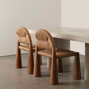 Living room <b>rattan</b> wood <b>chair</b> seagrass woven home furniture <b>rattan</b> decor furniture hotel furniture handicraft made in Vietnam - Product Image 6