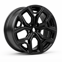 Jantes monobloc en alliage d'aluminium forgé professionnelles de 17 à 18 pouces, finition noire mate, jantes de luxe pour Range Rover Vogue, 5x112