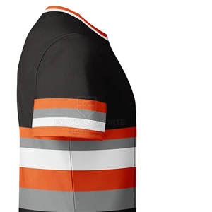 Ventes en ligne, maillot de baseball à manches courtes respirant 100% polyester, nouveau style, vêtements de sport pour hommes - Product Image 5