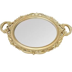 Produit exclusif Plateau de service de nourriture élégant métallique avec plateau décoratif de table à manger fini de haute qualité Fêtes de mariage - Product Image 2