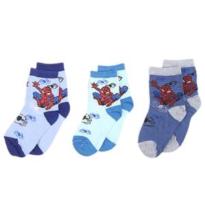 Boys <b>Socks</b> Pack Of 3 - Multi - Product Image 1