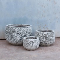 Artisanat de haute qualité du Vietnam planteurs en céramique pour fleurs herbes emballage personnalisé