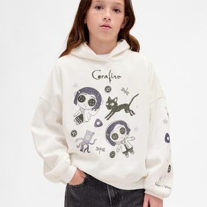 Sudadera con Capucha para Niñas, Mezcla de Algodón, Ropa Casual Cálida, Ropa Cómoda para Niños, Manga Larga, Moda para Exteriores - Product Image 4