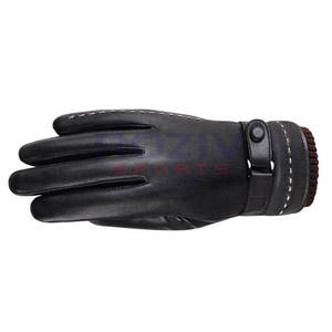 Guantes de Moda para Exteriores, Resistentes al Viento, de Cuero PU de Alta Calidad, Personalizados, para Invierno, Uso Diario, Fiestas, Casuales, Unisex - Product Image 4