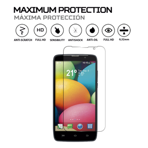 ANTISHOCK <b>Screen</b> <b>Protector</b> for Woxter Zielo Z-500 Premium Mobile <b>Phone</b> <b>Screen</b> Guard - Product Image 1