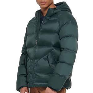 Veste d'hiver matelassée à fermeture éclair personnalisée à logo tendance, veste décontractée pour homme, réversible, coupe-vent, capuche avant, utilitaire - Product Image 2
