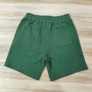 กางเกงขาสั้นแบบยูนิเซ็กซ์สั่งทำพิเศษ OEM ปี 2025 มีกระเป๋าหลัง ความยาวขาใน 5 นิ้ว ผ้าผสมคอตตอนฟลีซ กางเกงขาสั้นผ้าฝ้าย 100% - Product Image 3