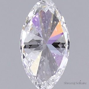 เพชรทรงมาร์คีส์ 0.50 กะรัต คุณภาพเยี่ยม ผลิตในห้องปฏิบัติการ สี F ความสะอาด VVS2 พร้อมใบรับรอง คุณภาพการเจียระไนยอดเยี่ยม แบบเม็ดเดี่ยว - Product Image 4