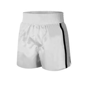 Pantalones cortos de boxeo personalizados con logotipo Pantalones cortos de boxeo cómodos Pantalones cortos de boxeo de cintura elástica para la venta - Product Image 2